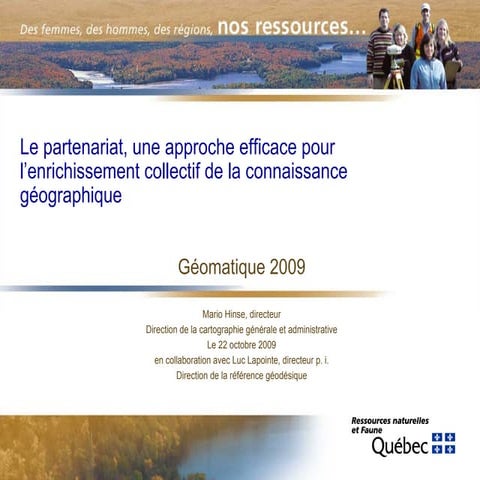 Le partenariat, une approche efficace