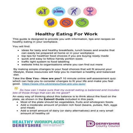 healthy eating for work resource pack final 