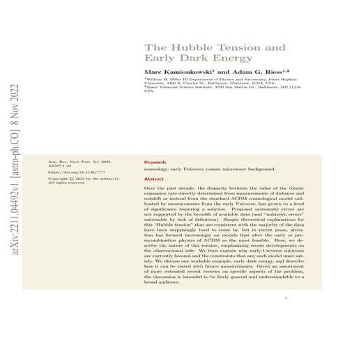 The Hubble Tension and Early Dark Energy