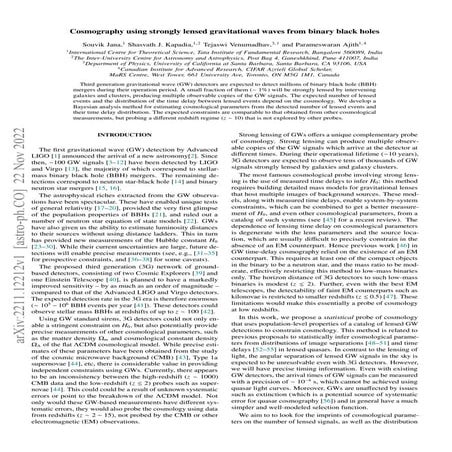 Cosmography using strongly lensed gravitational waves from binary black holes