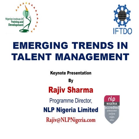 Rajiv Sharma Keynote Presentation – Calabar 08-09-2015