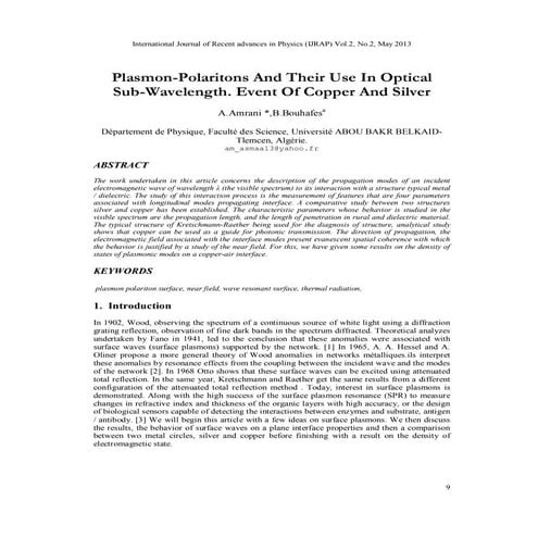 Theory of surface plasmon polaritons | PDF