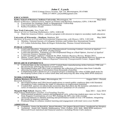 Lynch_John Resume 10-10-16