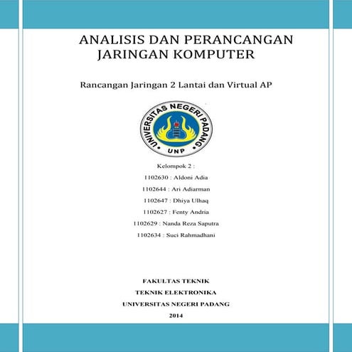 Rancangan 1 Gedung 2 lantai 4 Ruangan