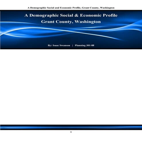 Report on Grant County 2015