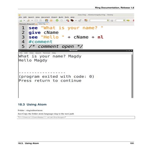 The Ring programming language version 1.8 book - Part 23 of 202