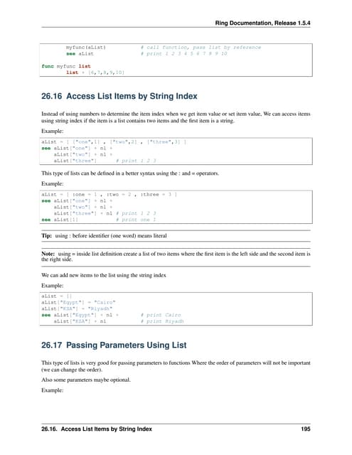 The Ring programming language version 1.5.4 book - Part 23 of 185