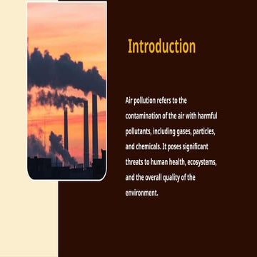 Air pollution | PPTX