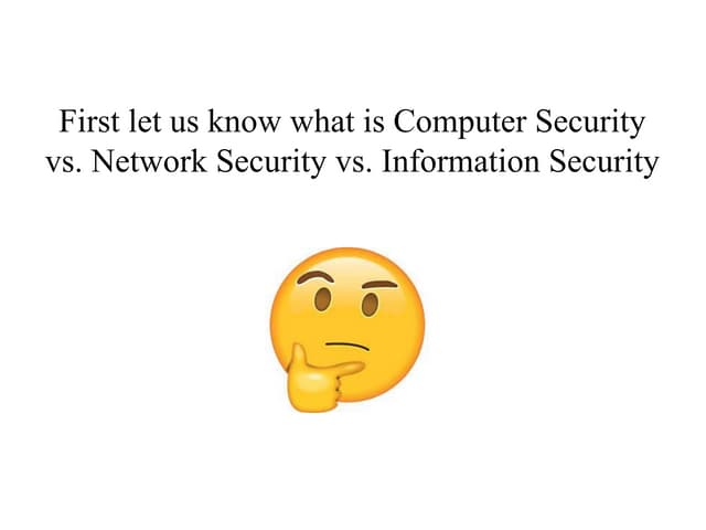 Information security and its role in current world