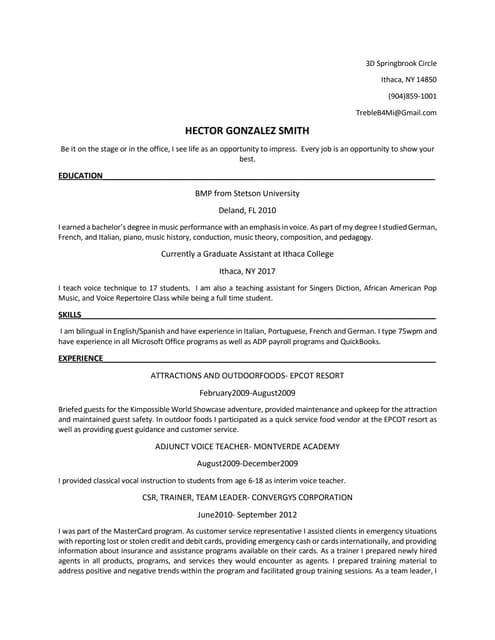 Lou Resume 1 2 PDF