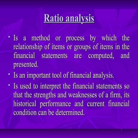 22244718 ratio-analysis-ppt