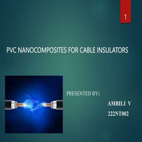 PVC Compounds for wire and Cabels .pptx