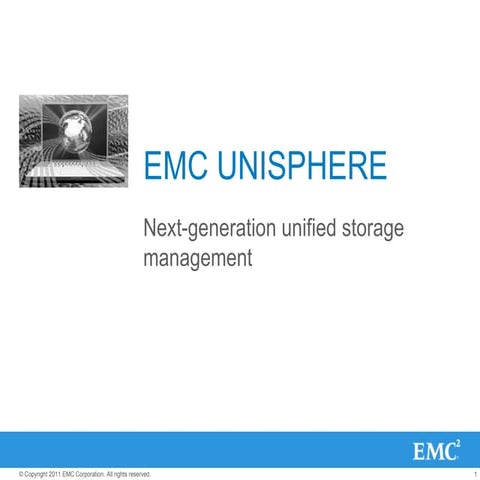emc vnx unisphere