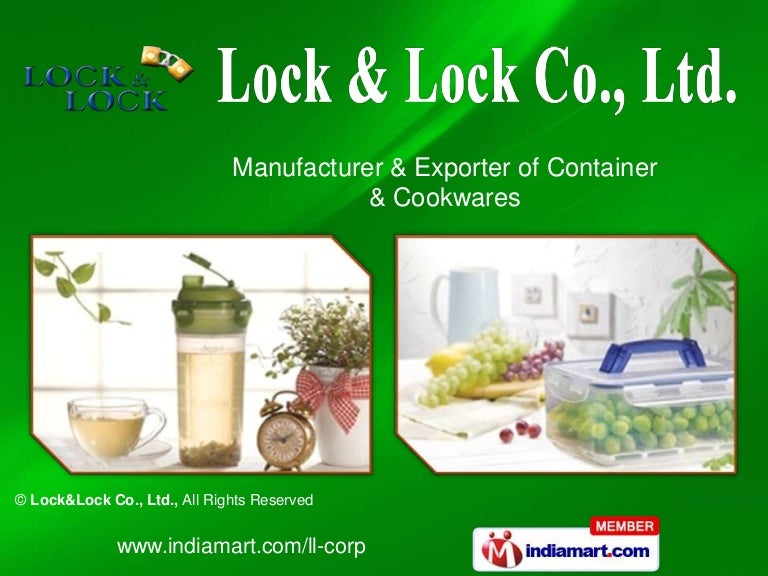 Lock&Lock Co. Ltd. Seoul.