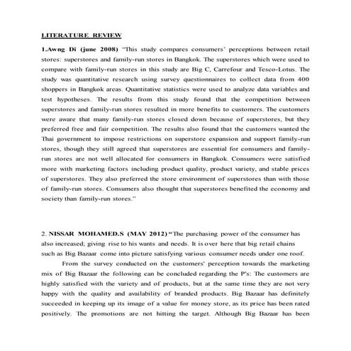 223517209 literature-review-for-consumer-perception