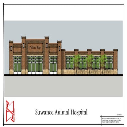 Animal Hospital Elevation 