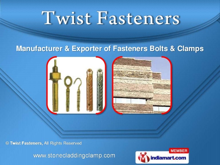 Twist Fasteners Delhi India