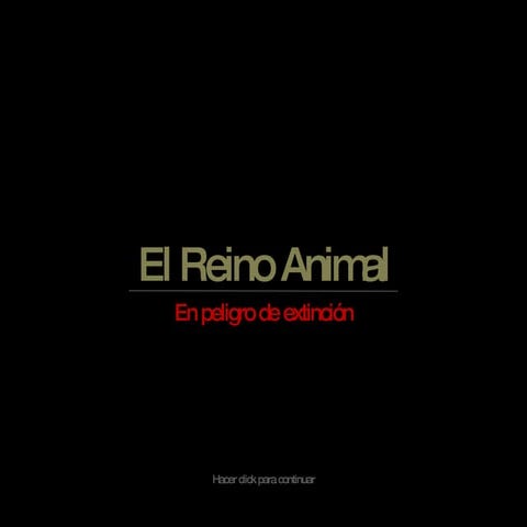 Reino Animal (por: glicinafereira / carlitosrangel)