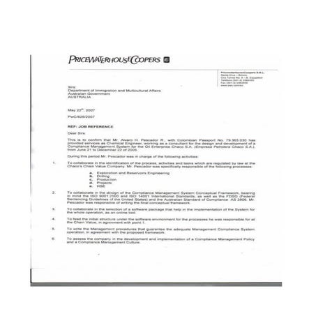 PWHC Certification Oil & Gas BP