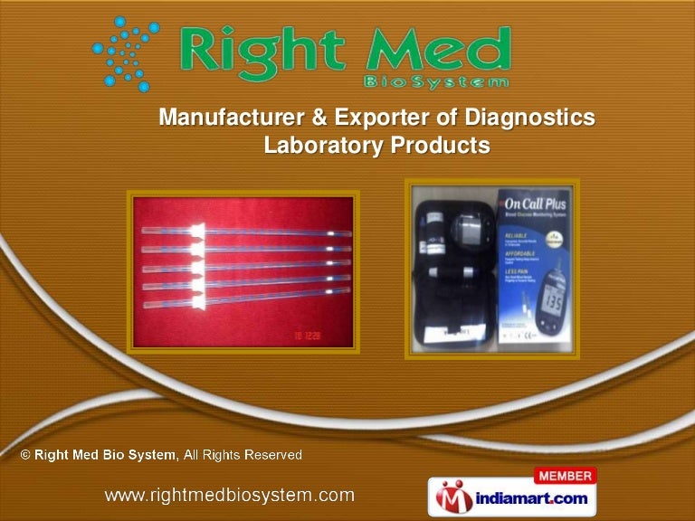 Bio Medical Equipment by Right Med Bio System, Chennai