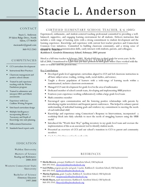Elizabeth Minno Resume - Copy | PDF