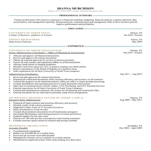 DM Resume | PDF