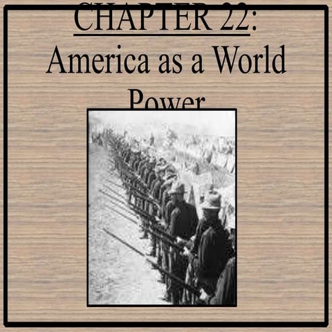 22 america as a world power