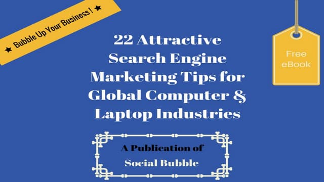 22 attractive search engine marketing seo tips for global computer & laptop i...