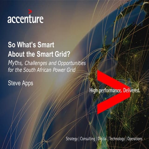 What's so Smart about the Smart Grid v1E