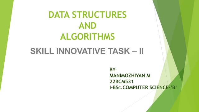 Data structures | PPT