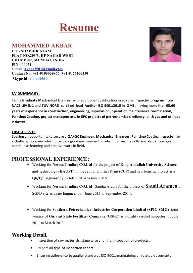 Akbar Cv