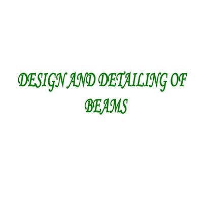 22CPE706 - DESIGN AND DETAILING OF CONCRETE STRUCTURES.pptx