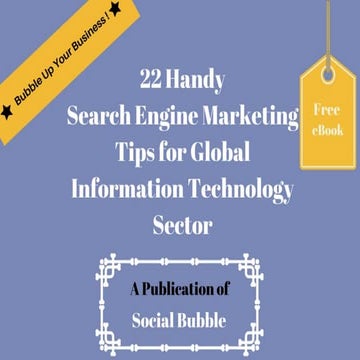 22 handy search engine marketing seo tips for global information technology i...