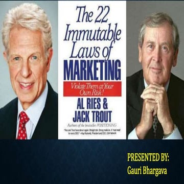 22 immutablemarketing laws gauri bhargava