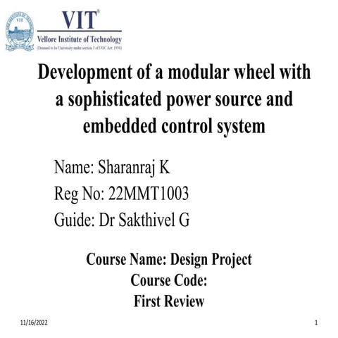 Project First Review.pptx