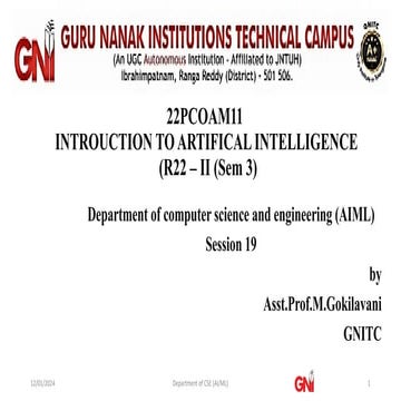 22PCOAM11 IAI Unit 4 Session 19 Heuristics planning.pptx