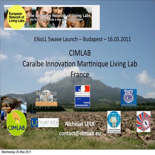 University of Reunion Island Living Lab Presentation | PDF