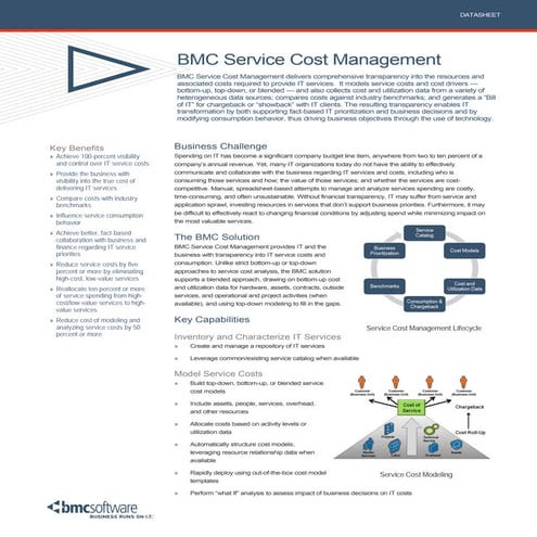 Service cost management