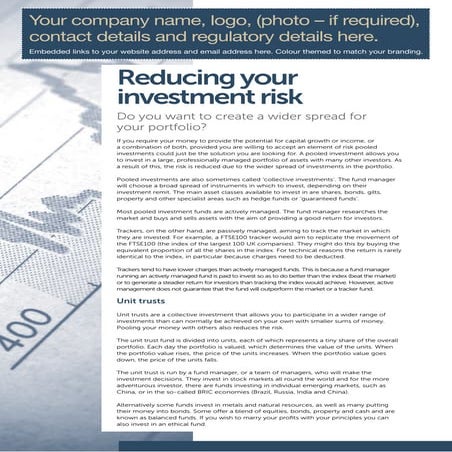 22 Reducing Investment Risk