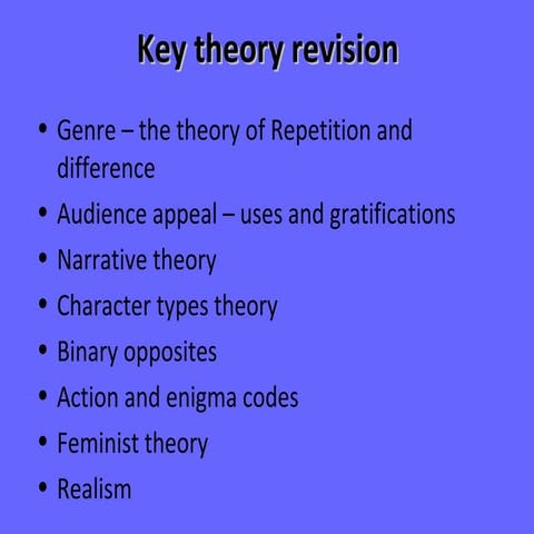 22 useful theory for the exam