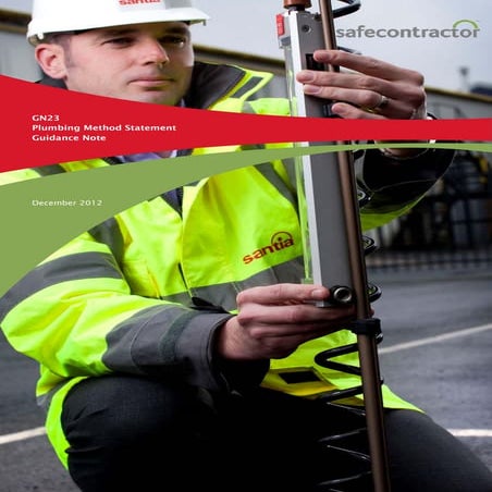 23.plumbing method statement_gn23