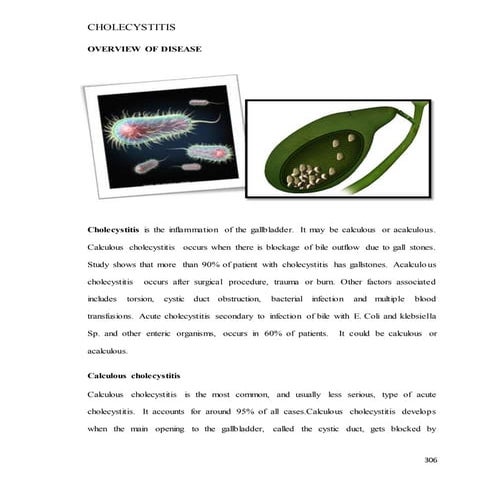 Cholecystitis NCM 103