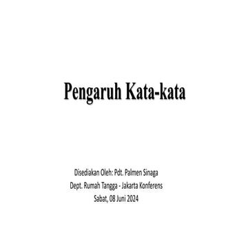 Kata kata | PPTX