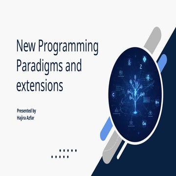 Introduction of Paradigms programming languages | PPTX