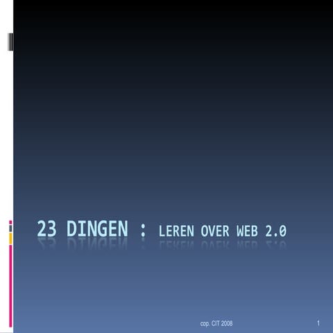 23 Dingen Plenair