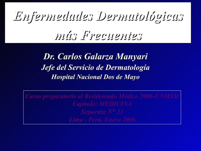 23. enfermedades dermatologicas mas...