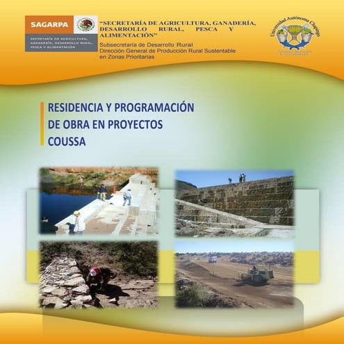 Residencia y programación de obra en proyectos coussa | PDF