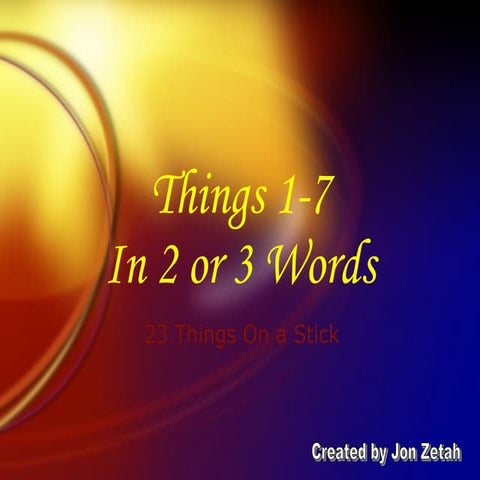 Thing 8 for 23 Things from Jon