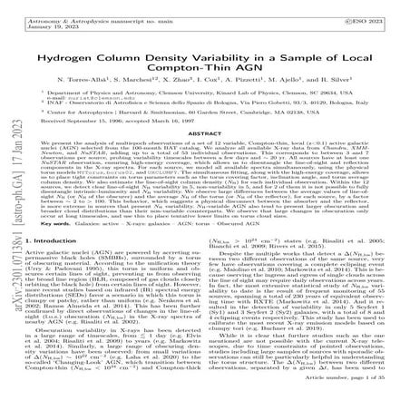 Hydrogen Column Density Variability in a Sample of Local Compton-Thin AGN