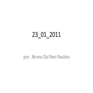 23 01 2011